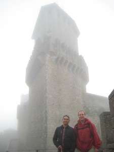 At the top of San Marino