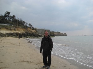 Cool Spring Day on the Atlantic Coast of Royan France