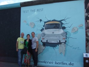 The Berlin Wall with Manni