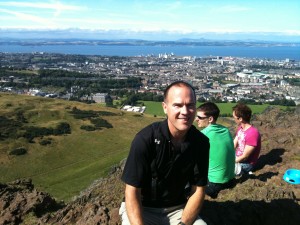 Edinburgh Scotland from Arthurs Seat