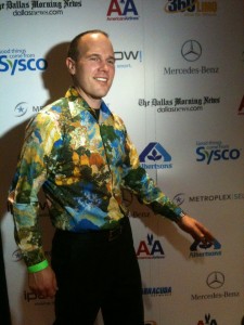 Enjoying the Red Carpet at the Benefit for Wounded Soldiers, Dallas TX