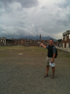 Entering Pompeii