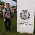Arriving in Saint Tropez, France