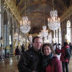 Hall of Mirrors in Palace of Versailles