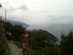 Hiking Cinque Terra, Five Towns along the Mediterannean coast in NE Italy