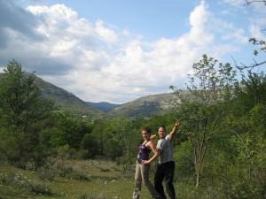 Hiking in St. Vallier, France