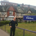 I enjoyed chocolate at the Cadbury factory in Bournville, UK