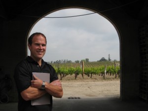 The Vinyards at Chateau Figeac Winery in St. Emilion