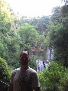 The Water Falls at Villa Gregoriana