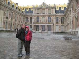 The entrance to Chateau De Versailles