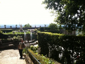 The fountains, the gardens Tivoli Villa d'Este, Italy