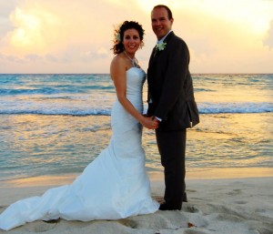 Married to Danielle in Playa Del Carmen , MX