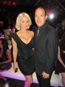 Super Bowl XLV with Holly Madison