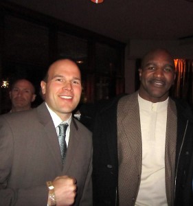 Evandar Holyfield, 5 time Heavy Weight Champion of the World