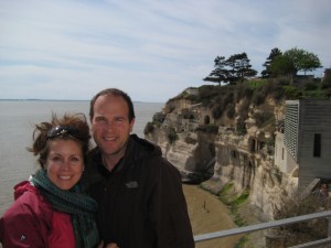 Troglodyte Caves along the banks of the Gironde, France